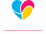logo powerprom blanco